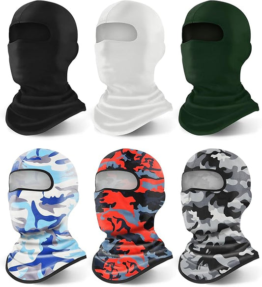 YESLIFE UPF 50+ Balaclava Ski Mask, Motorcycle UV Protector, Motorcycle Helmets Face Mask for Men and Women