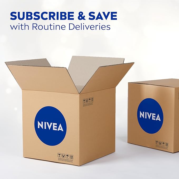 NIVEA Soft Refreshingly Soft Moisturizing Cream for Face, Body and Hands, Lightweight, Non-Greasy, 48-Hour Body Moisturizer with Jojoba Oil and Vitamin E, 6.8 Oz Jar, Pack of 3