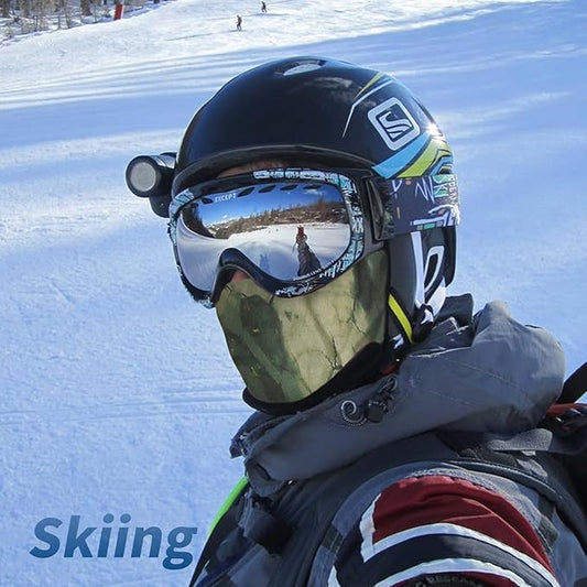 YESLIFE UPF 50+ Balaclava Ski Mask, Motorcycle UV Protector, Motorcycle Helmets Face Mask for Men and Women