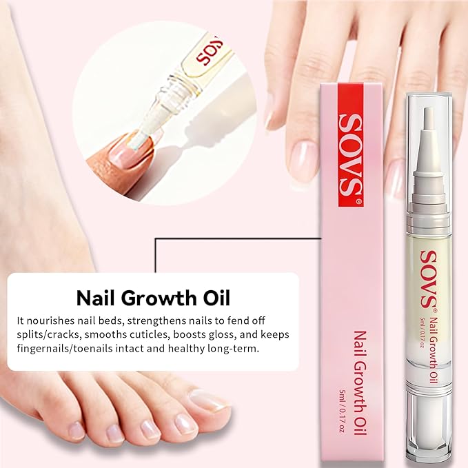 Cuticle Oil Pen Treat Hangnails,Nail Oil Pen, Women's Nail Repair Nutrient Serum,Gentle Formula Promotes Toenail Health and Beautiful Look (1PCS, 0.17 oz)