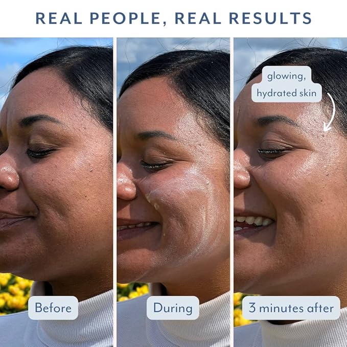 Bloomeffects - Tulip Dew Sunscreen Serum With Broad Spectrum Mineral SPF 50 (Water-Resistant Up To 40 Minutes) | Cruelty-Free Clean Beauty (1.86 fl oz | 55 ml)