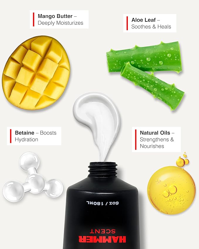 Bossman Beard Conditioner Variety Pack - Softener and Moisturizer Beard Grooming Care Kit for Men - Beard Cream and Lotion - Made in USA - 6 Scents