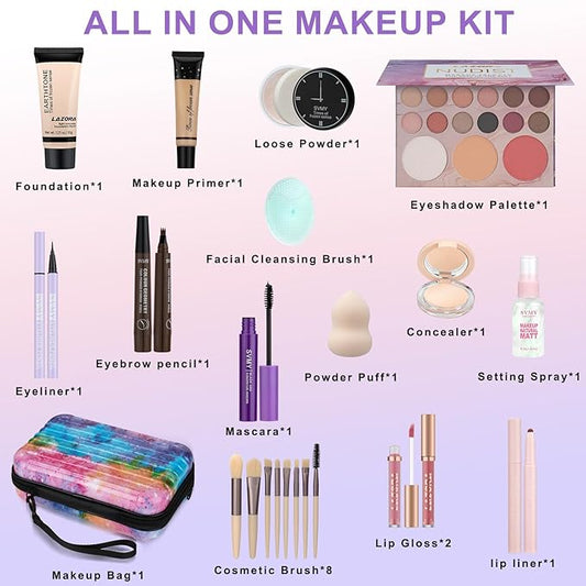 Makeup Kit Makeup Set for Teens & Girls Make Up Sets for Girls 10-12 Makeup Gift Set for Teenagers Makeup kits for Teen Beginner