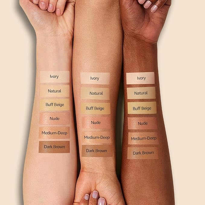 Mushroom Head Air Cushion CC Cream - BB Cream Foundation Makeup Moisturizing Concealer Long Lasting Waterproof With Powder Puff, Even Skin Tone (Natural, Pack of 1)