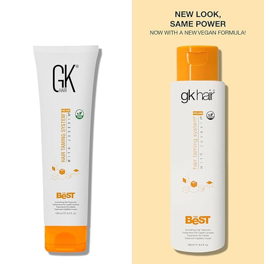 Keratin Hair Treatment Frizz Control Salon Smoothing Long Lasting Cream for All Frizzy Free Curly Dry Damaged - Professional Brazilian Complex Blowout Straightening For Silky Smooth - 3.4 Ounce