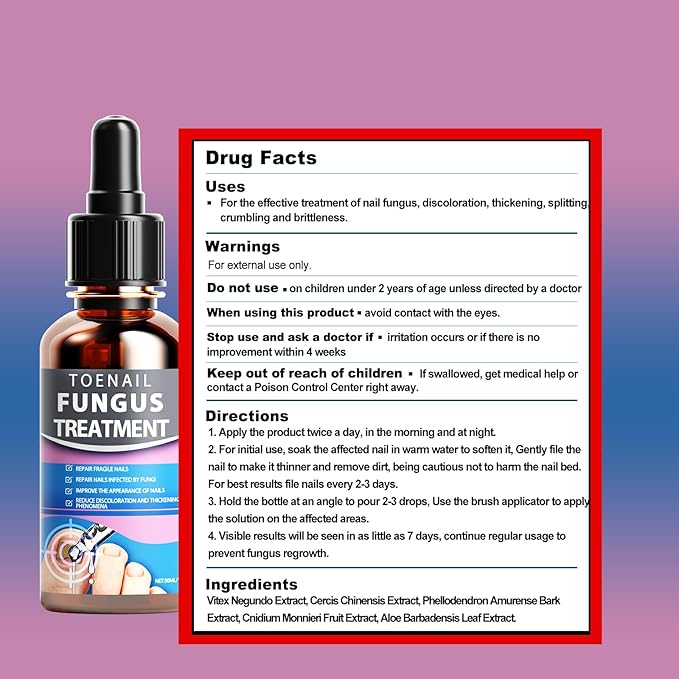 Toenail Fungus Treatment, Toenail Fungus Treatment Extra Strength, and Foot Fungus Treatment Extra Strength—plus Safely & Gently Nail Repair for Toenails and Fingernails (2-Pack) with File