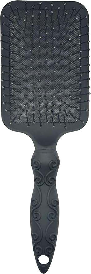 Amazon Basics Paddle Brush for Hair, Gentle Detangling