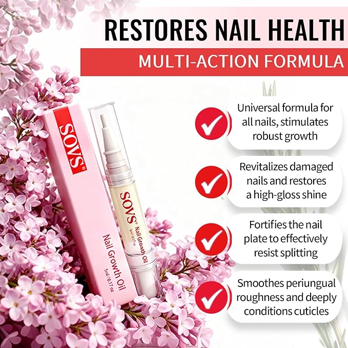 Cuticle Oil Pen Treat Hangnails,Nail Oil Pen, Women's Nail Repair Nutrient Serum,Gentle Formula Promotes Toenail Health and Beautiful Look (2PCS, 0.34 oz)