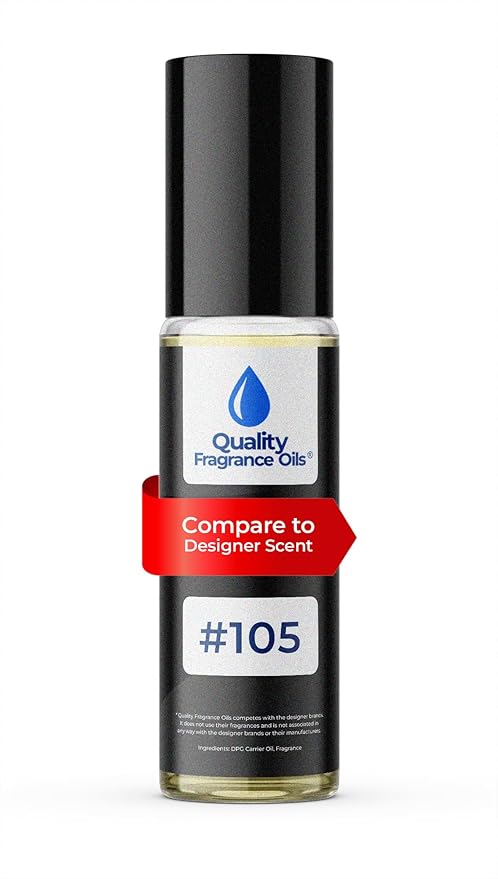 Quality Fragrance Oils' Sauv Impression #105 | Long-Lasting Perfume Oil, Alcohol-Free, Strong Scent, 10ml Roll-On | Affordable Alternative to Designer Fragrances