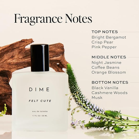 DIME Beauty Felt Cute Perfume, 1.7 oz / 50 ml