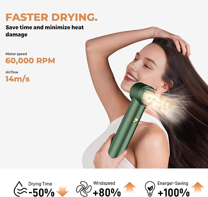 5 in 1 Blow Dryer Brush Set,Hot Air Styler Negative Ion Air Curling Wrap Air Curler, Round Brush Blow Dryer Curling Iron Hair Styling Tools Gift for Dry,Volumize, Straight,Curl,100-120V