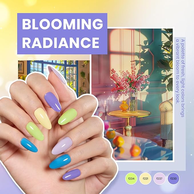 Beetles Gel Nail Polish Kit with U V Light - 55 Colors Gel Polish 80 Pcs Nail Kits with Base & Glossy Top Coat Soak Off DIY Salon at Home Beginner-friendly Nails Stuff Gifts for Women Girls