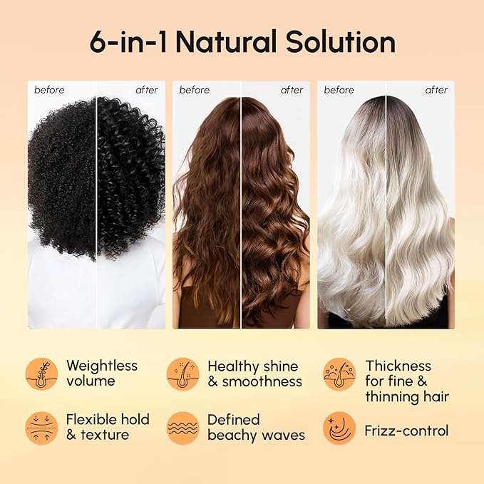 MAREE Sea Salt Spray for Hair – Texture Spray with Keratin, Vitamin B5 & Plant Proteins – Lightweight Non-Sticky Hair Texturizer for Women & Men – Sea Salt Hair Spray for Natural Volume & Beachy Waves