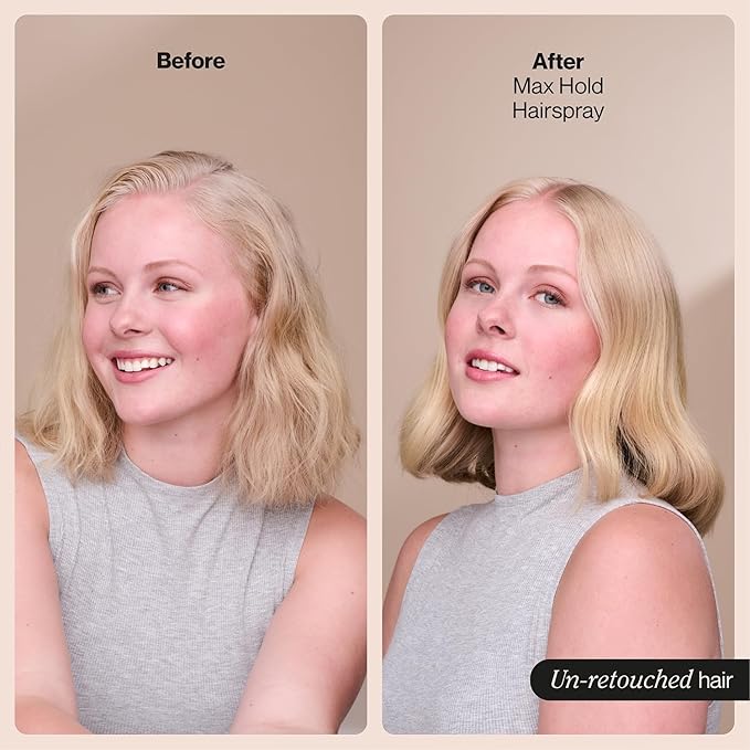 Suave Hairspray Max Hold Variety 2-Pack, Unscented & Scented Formulas – Aerosol Hairspray, 11 Oz Ea.