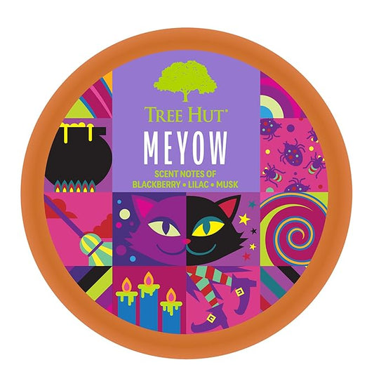 Tree Hut Shea Sugar Scrub Meyow | Exfoliating Body Scrub Removes Dead, Dry Skin for a Soft & Hydrated Feel | Nourishing Essential Body Care | 18 fl oz.