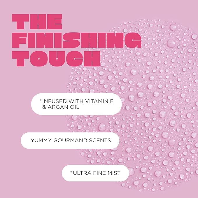 Cake Beauty Hair and Body Mist Travel Gift Set, The Finishing Touch- Fine Fragrance Mist – Infused with Aloe and Argan Oil –4 x 30mL/ 1 oz.