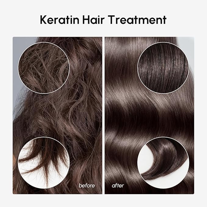 MAREE Deep Conditioning 10-In-1 Hair Mask for All Hair Types – Keratin Hair Treatment with Biotin, Natural Oils & Vitamins for Hair Care, Repair & Hydration – Tratamiento Mascarilla Para Cabello