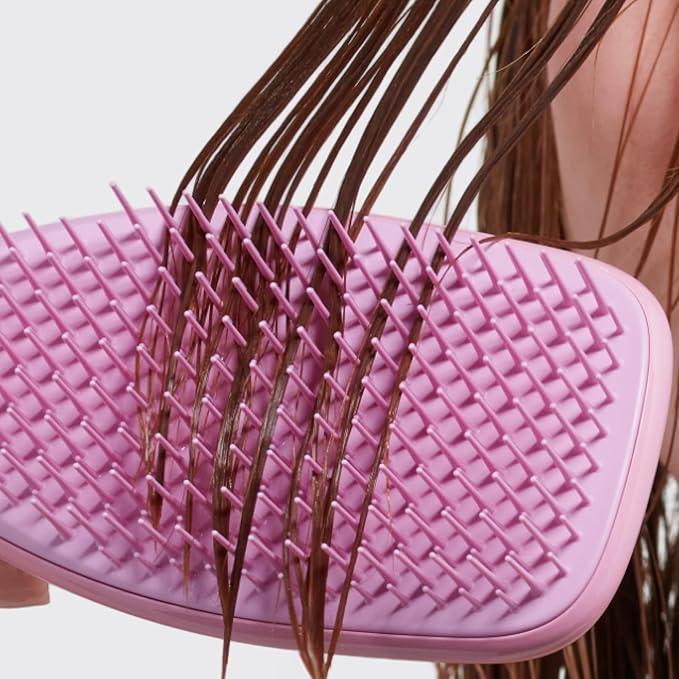 Tangle Teezer Ultimate Detangler Brush for Wet & Dry Hair, Eliminates Knots & Reduces Breakage for All Hair Types, Amazon Exclusive Rosebud