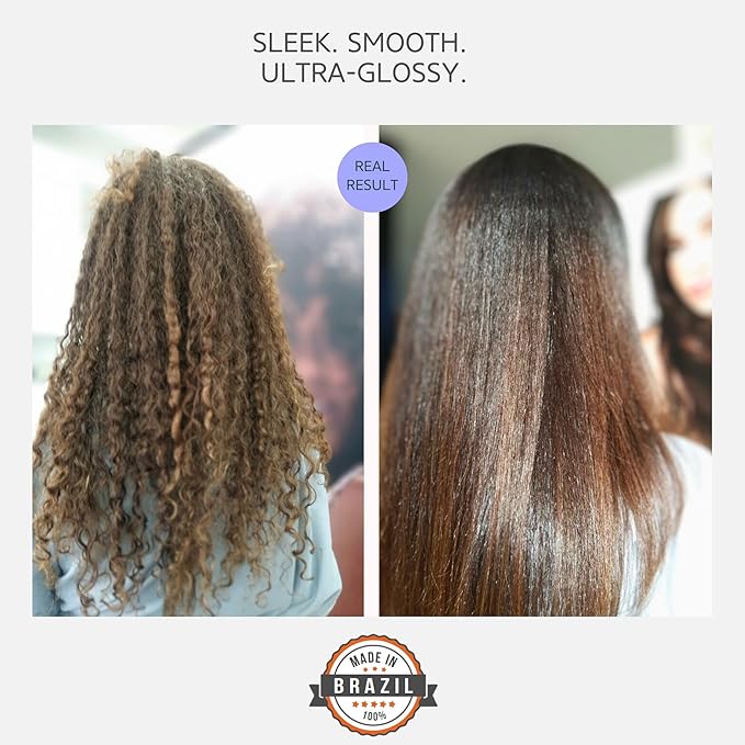 Brazilian Keratin Straightening Treatment KIT 2fl.oz Buriti Liss Collagen Pro For all hair types