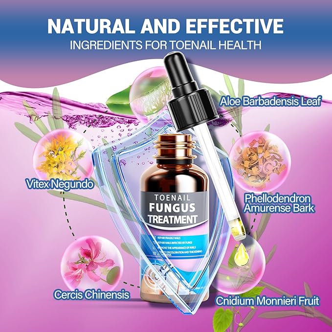 Toenail Fungus Treatment, Toenail Fungus Treatment Extra Strength, and Foot Fungus Treatment Extra Strength—plus Safely & Gently Nail Repair for Toenails and Fingernails (2-Pack) with File