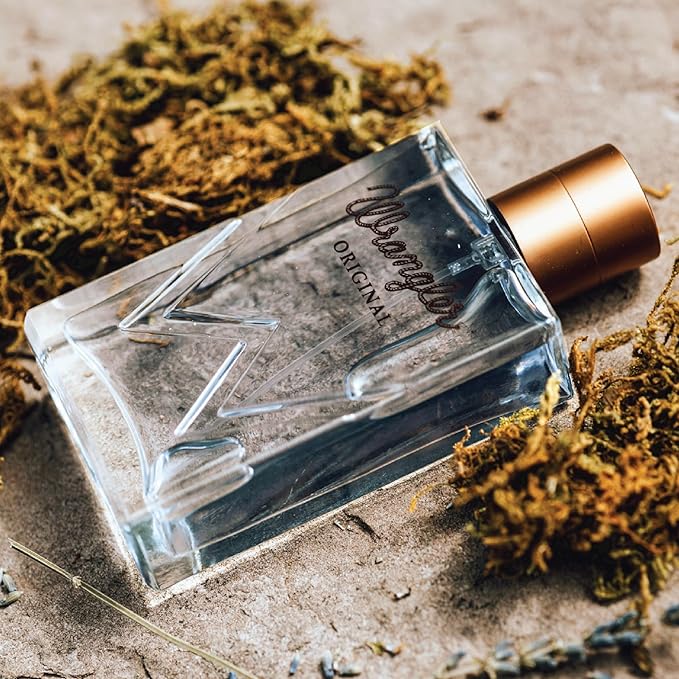 Wrangler Original Men’s Cologne by Tru Western, 2.5oz, Grapefruit, Mandarin, Cinnamon, Lavender, Fresh Aromatic, Citrus & Earthy Scent, Masculine Fragrance