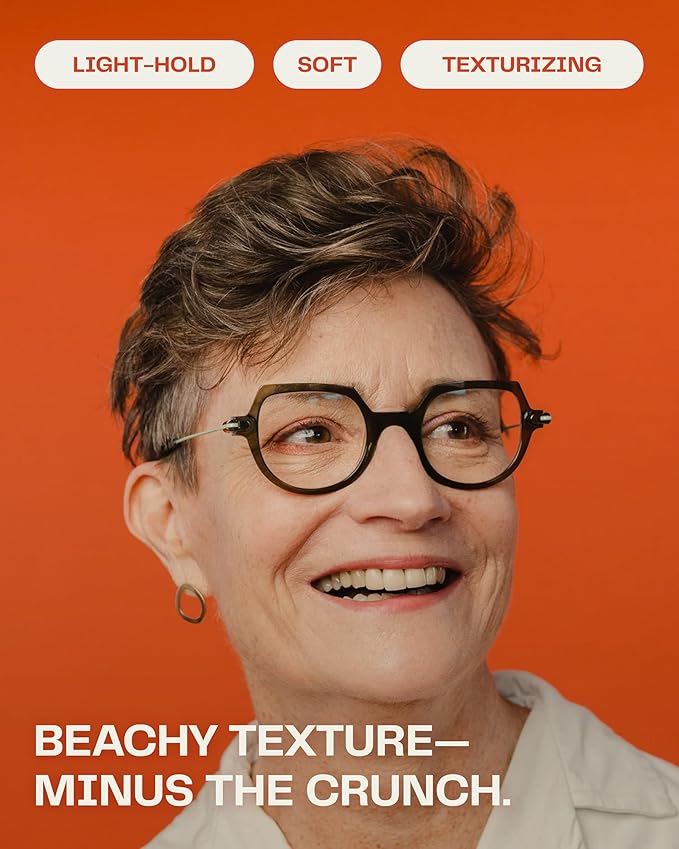 Barb Sea Salt Spray for Hair - Texturizing Beach Wave Spray for Thin and Thick Hair, Soft Matte Finish, Light Hold - Fragrance Free - 4 oz