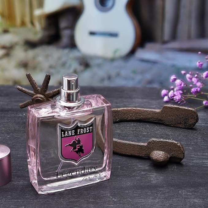 Lane Frost Legendary For Her Perfume - Western-Inspired Women’s Fragrance with Plum, Vanilla, and Amber - Long Lasting Feminine Perfume Spray - Modern Floral Scent for the Confident Cowgirl