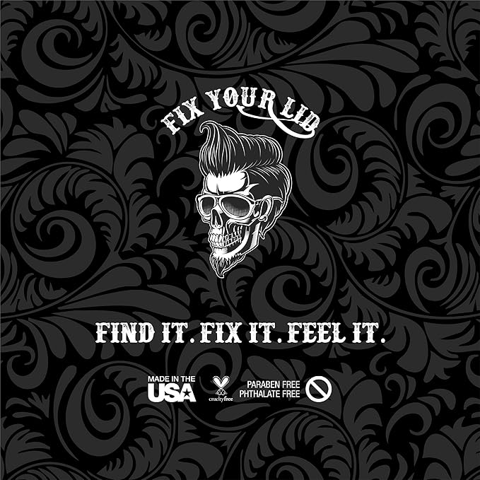 Fix Your Lid Ultra Light Pomade for Men - Water-Based Pomade with Low Hold and Low Shine - Match All Men’s Hair Types & Styles - Easy to Wash Out - 3.75 oz