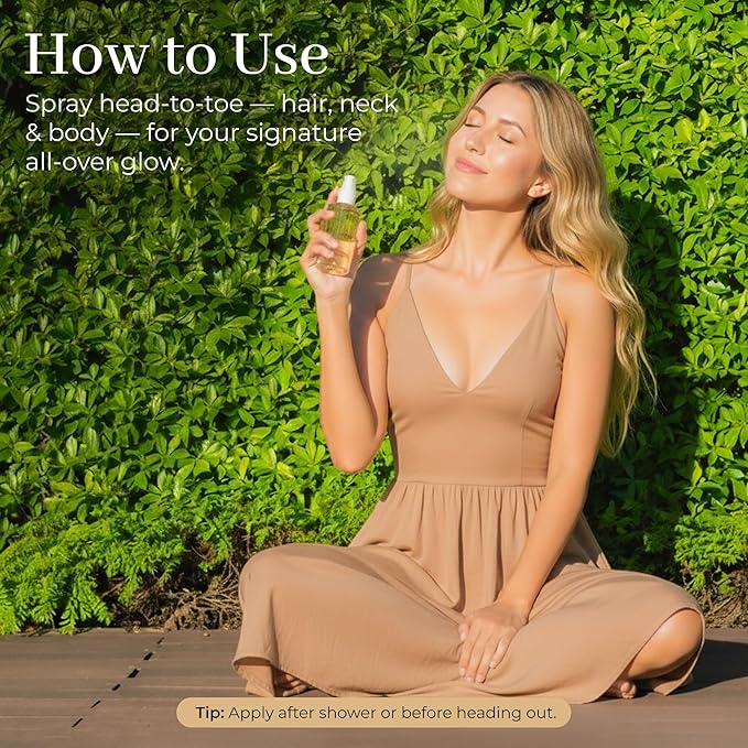 DUSA Thé Noir Hair Perfume & Body Mist for Women – Long Lasting Body and Hair Mist, Vacation Spray & Perfume para el Cabello de Mujer with Nourishing Oil, 100 ml