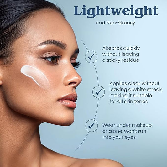 Clear Choice Sport Shield SPF 45 – Mineral Sunscreen & Moisturizer | Non-Greasy Broad-Spectrum Face & Body SPF | Micronized Zinc Oxide | No White Cast | Dermatologist Recommended 60 ml / 2 oz