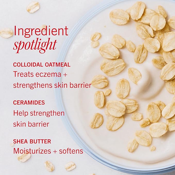 First Aid Beauty - Ultra Repair Cream - Intense Hydration Face & Body Moisturizer - Whipped Colloidal Oatmeal Clinically Proven to Strengthen Skin Barrier in 7 Days - Helps Relieve Eczema, 8 oz