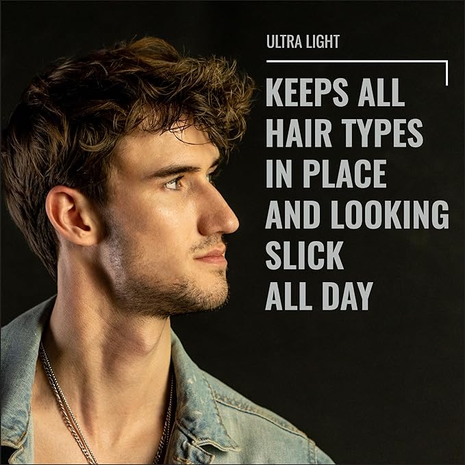 Fix Your Lid Ultra Light Pomade for Men - Water-Based Pomade with Low Hold and Low Shine - Match All Men’s Hair Types & Styles - Easy to Wash Out - 3.75 oz