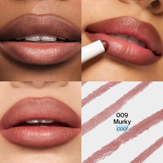 REVLON PhotoReady Blur Liner, Soft Matte Lip Makeup to Overline for Instant Natural, Fuller-Looking Lips, 009 Murky, 0.05 oz